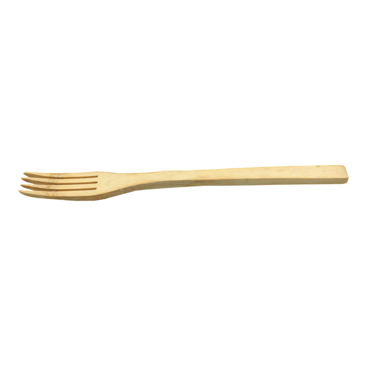 tenedor de bambú