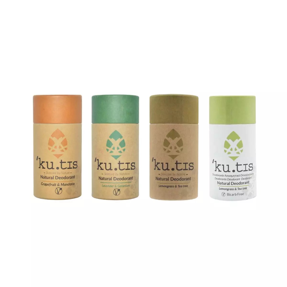 Kit Desodorante Kutis 4 unidades