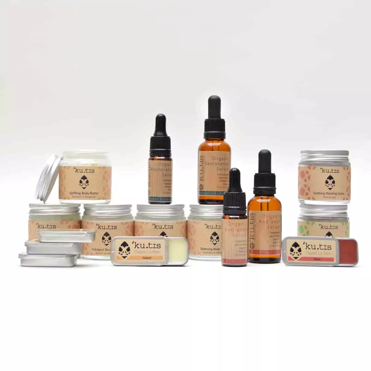 gama de productos naturales de Kutis