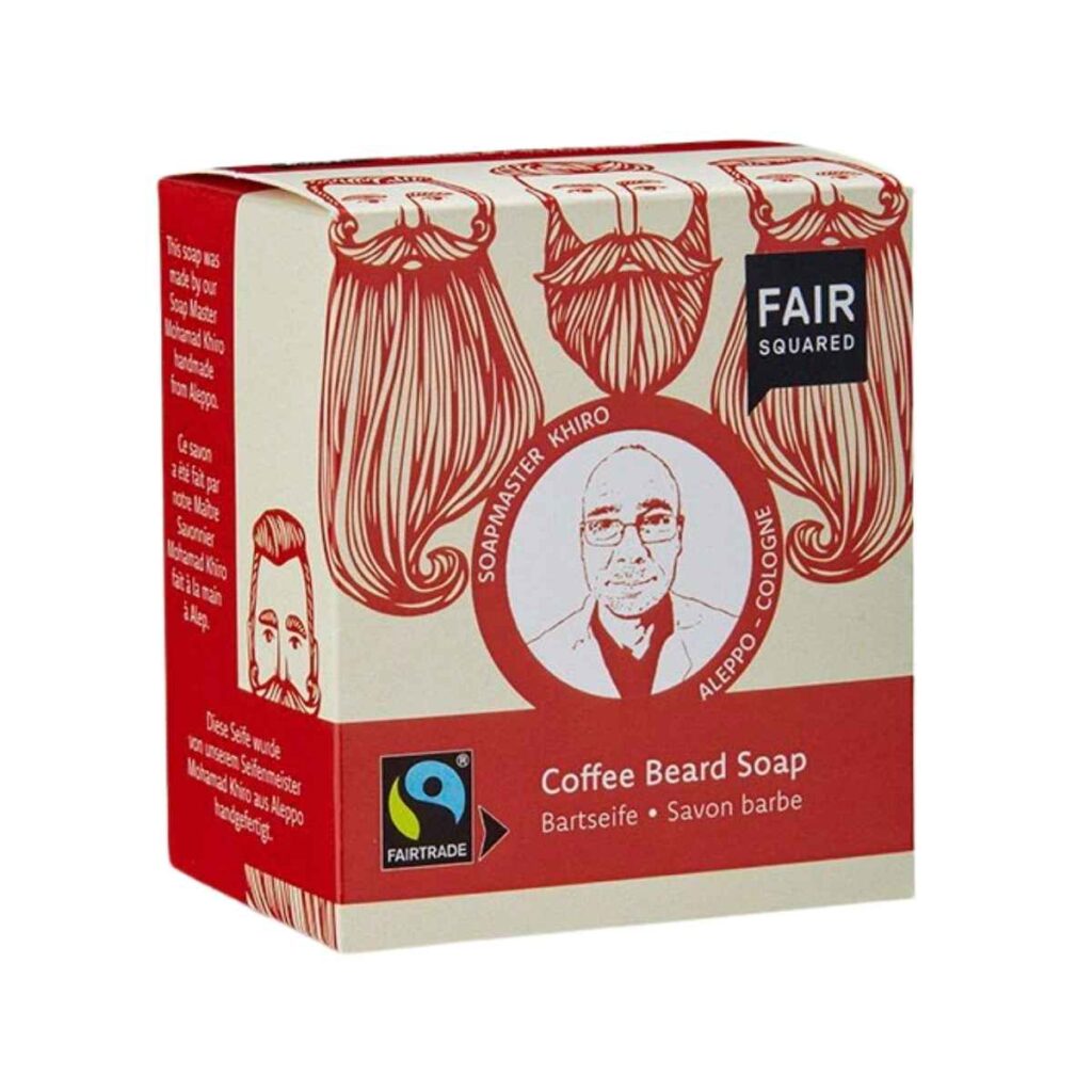 Jabón para Barba con Café 2 pastillas 80g