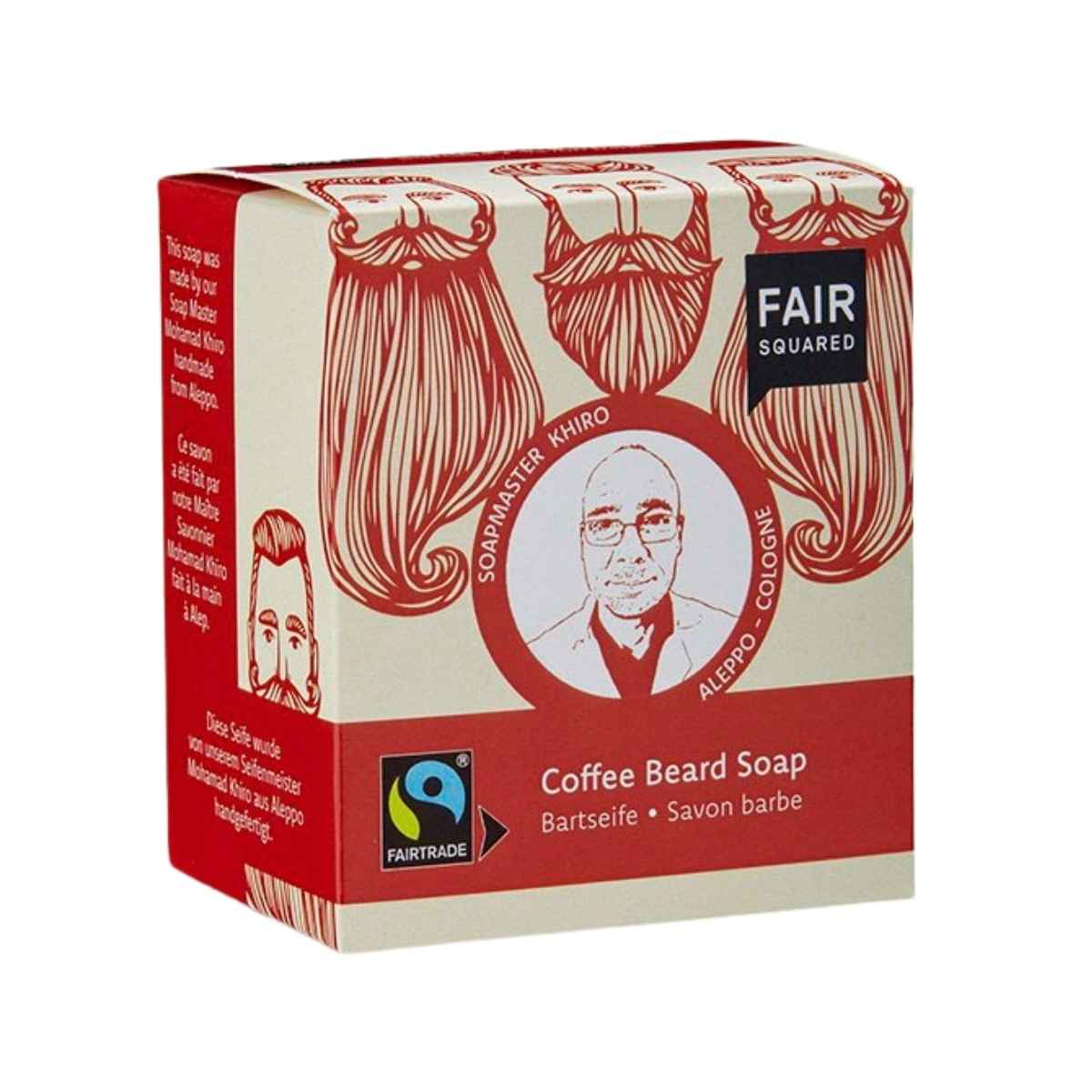 Jabón para Barba con Café 2 pastillas 80g