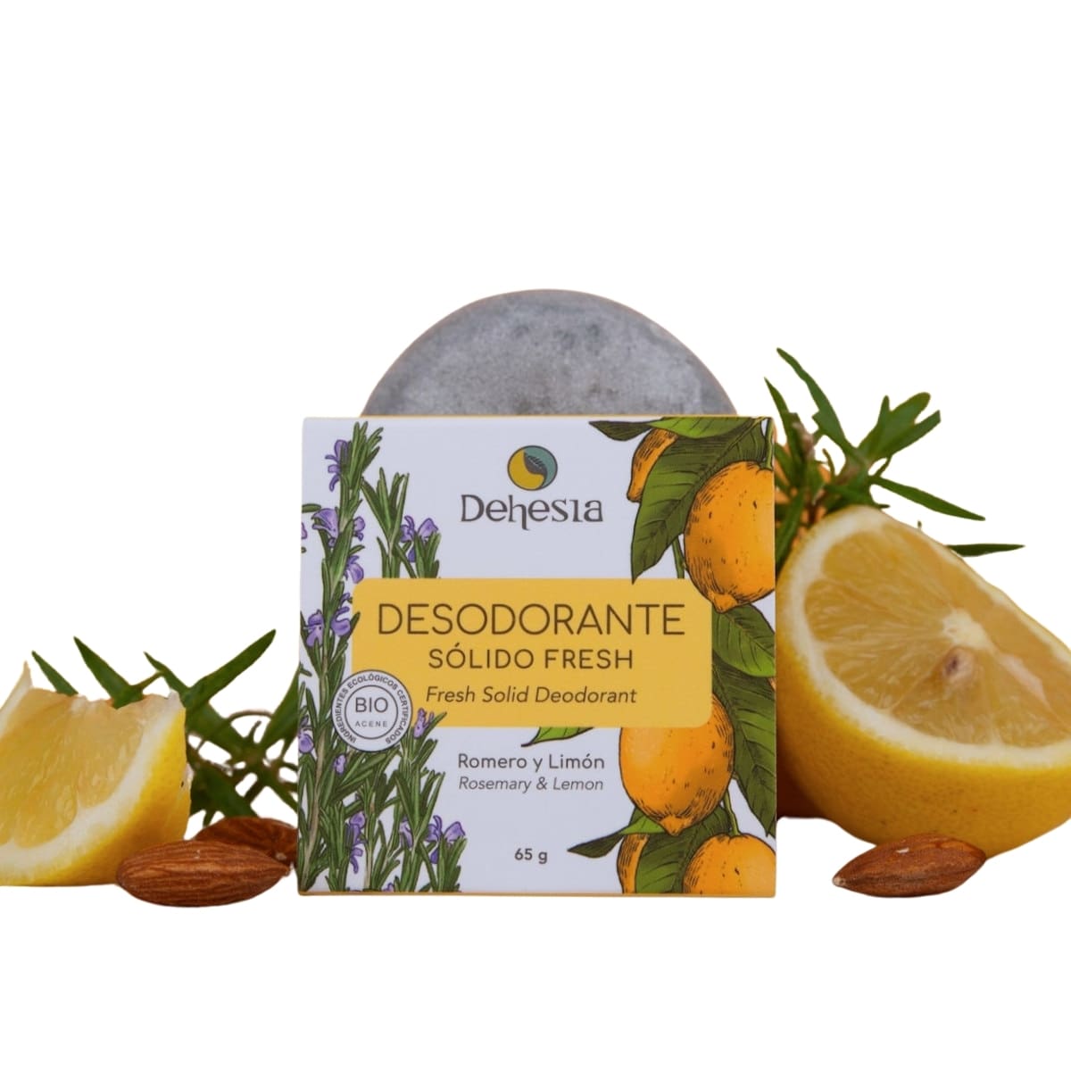 DESODORANTE SOLIDO FRESH BIO CON ROMERO-LIMON 65GR