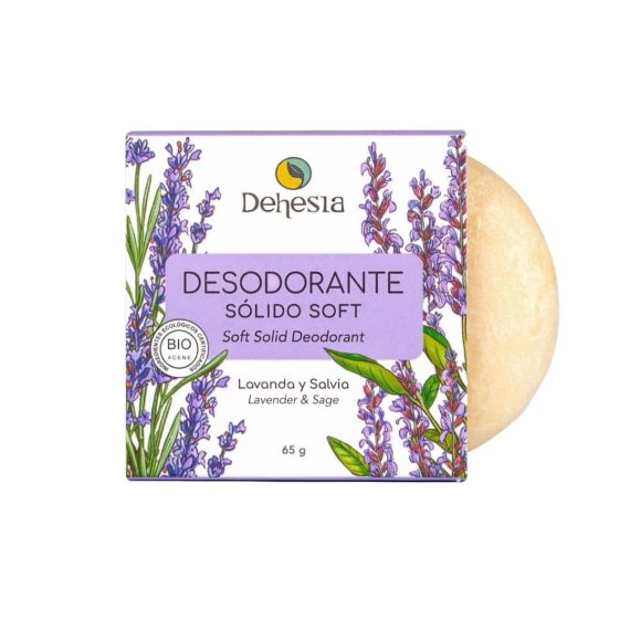 DESODORANTE SOLIDO SOFT BIO CON LAVANDA SALVIA 65GR