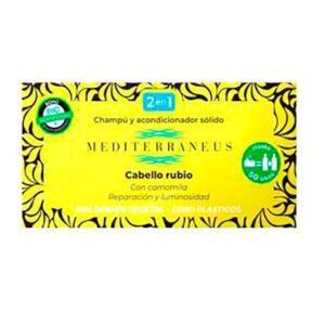 MEDITERRANEUS champu-acondicionador solido cabello rubio 55