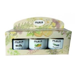 MIEL DEL MEDITERRANEO Romero Tomillo Naranjo 3udx250 gr