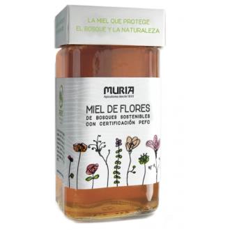 MIEL DE FLORES BOSQUES sostenible Pefc 420 gr.