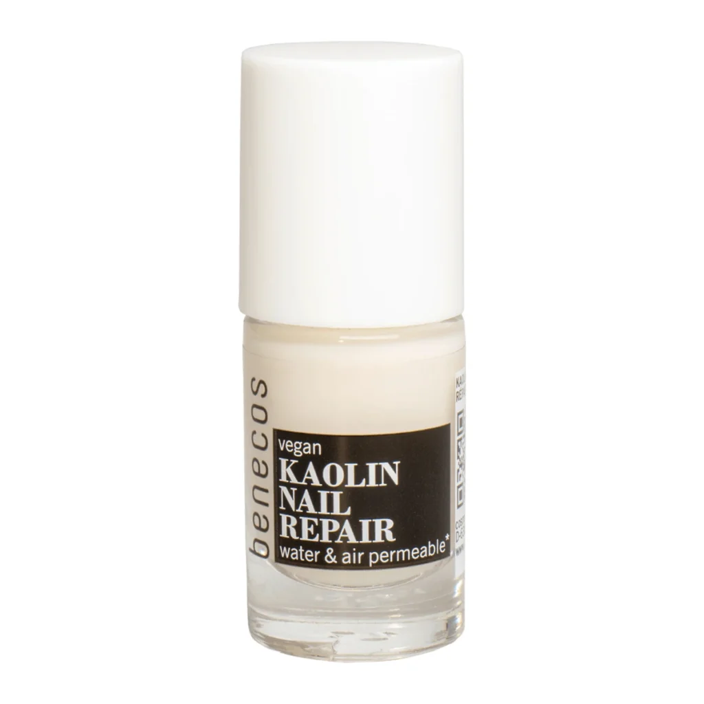 reparador de u�as con caol�n, base niveladora blanca