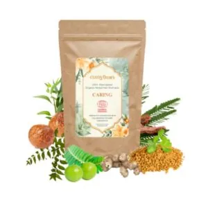 CHAMPU ORGANICO CARING polvo 250 gr.