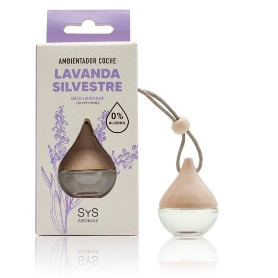 Ambientador Coche Gota 6 mL - SYS - Canela y naranja