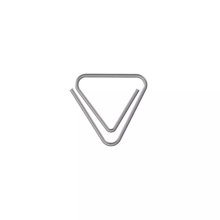 Clip triangular