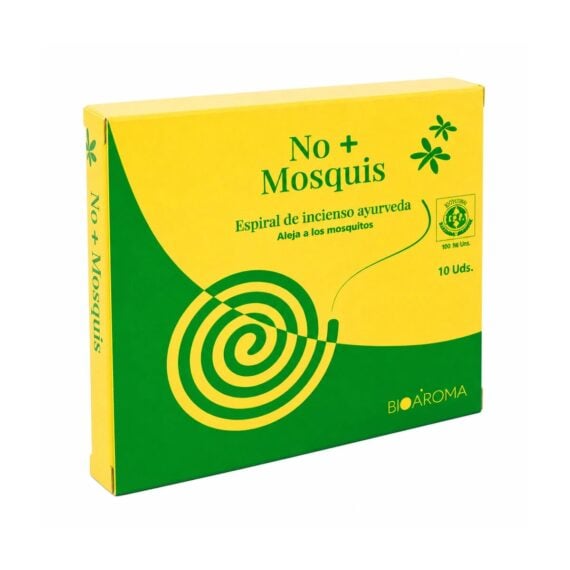 Espiral Antimosquitos Natural de Neem y Citronela 10 Uds - BioAroma