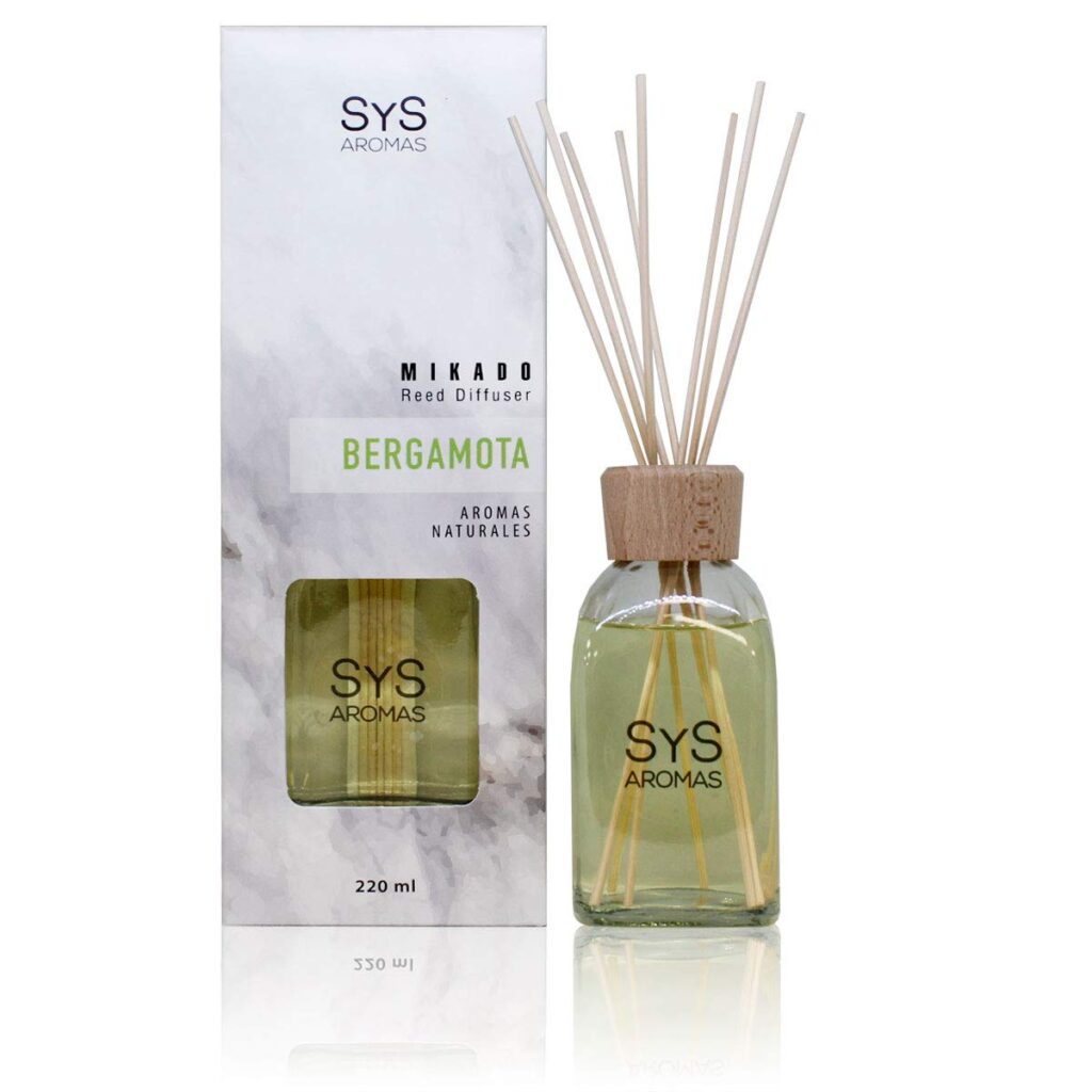 SYS ESTUCHE AMBIENTADOR MIKADO BERGAMOTA 220 ml.