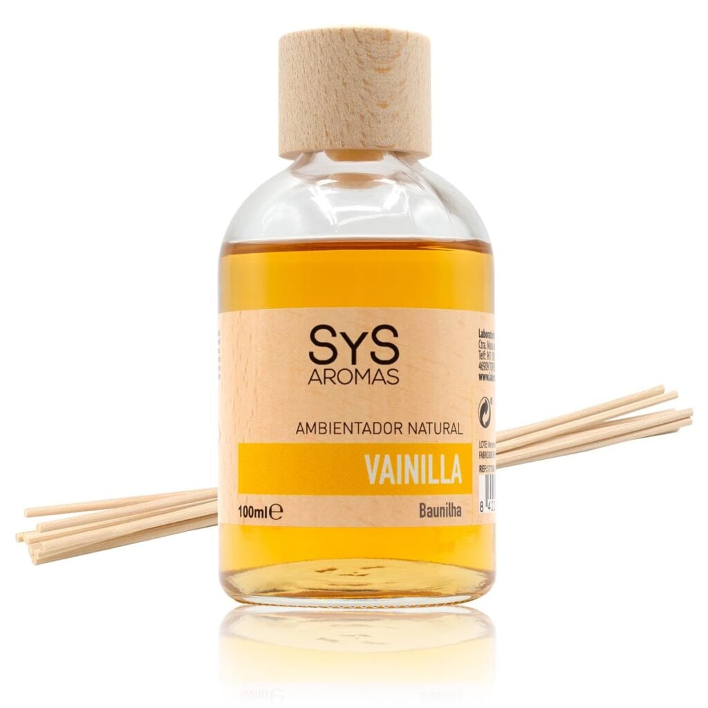SYS AMBIENTADOR MIKADO VAINILLA 100 ml.