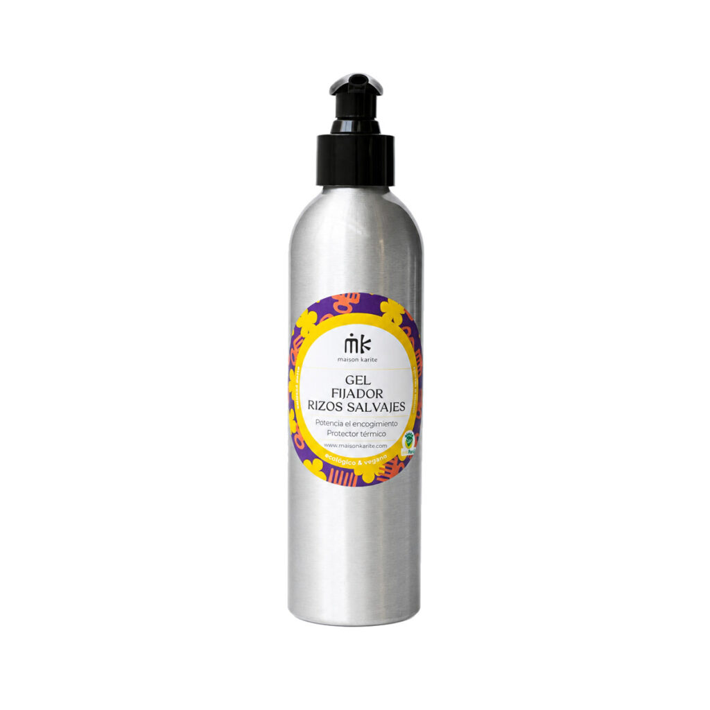 Gel Rizos Salvajes Fijación Media 250 ml — Maison Karite