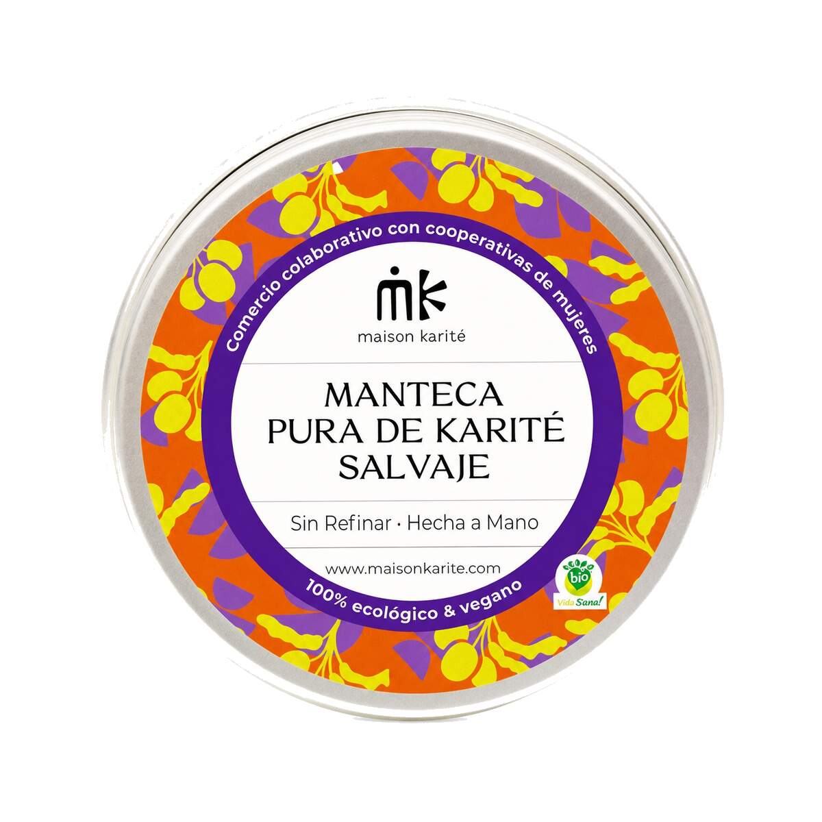 Manteca Pura de Karité Salvaje 200ml BIO