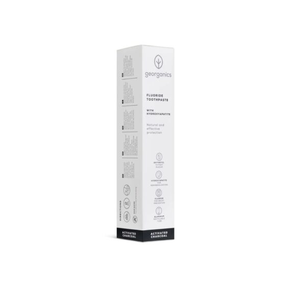 Dentífrico de Carbón Activado con Flúor e Hidroxiapatita 75 ml