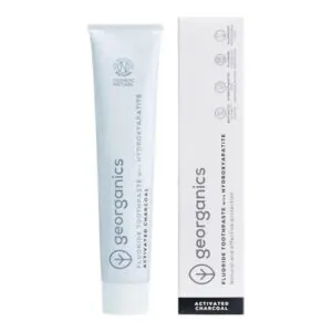 Dentífrico Georganics con carbón y flúor