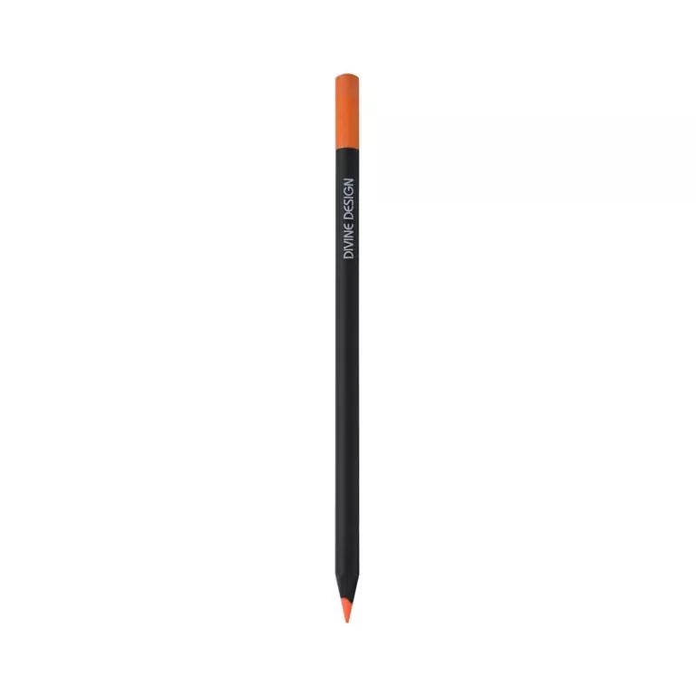 Lápiz fluorescente naranja