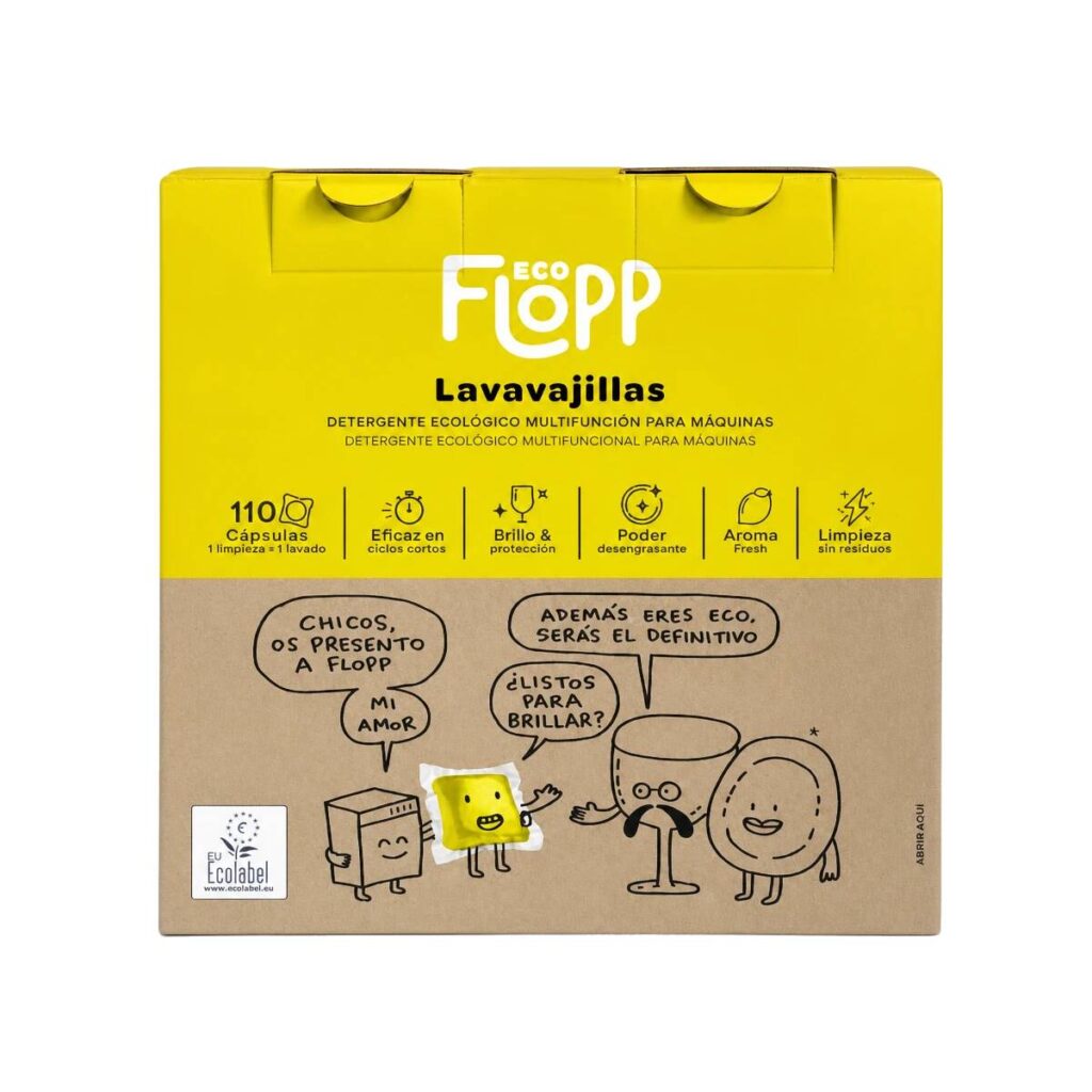 Lavavajillas – 110 Cápsulas — Flopp
