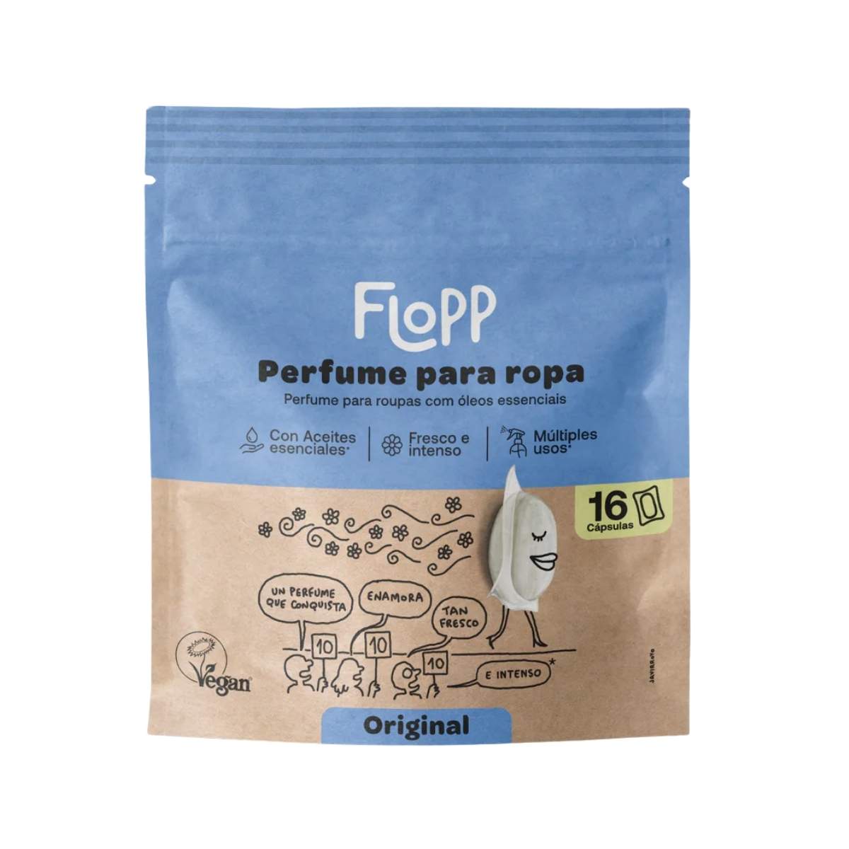 Perfume para la Ropa - 16 Cápsulas