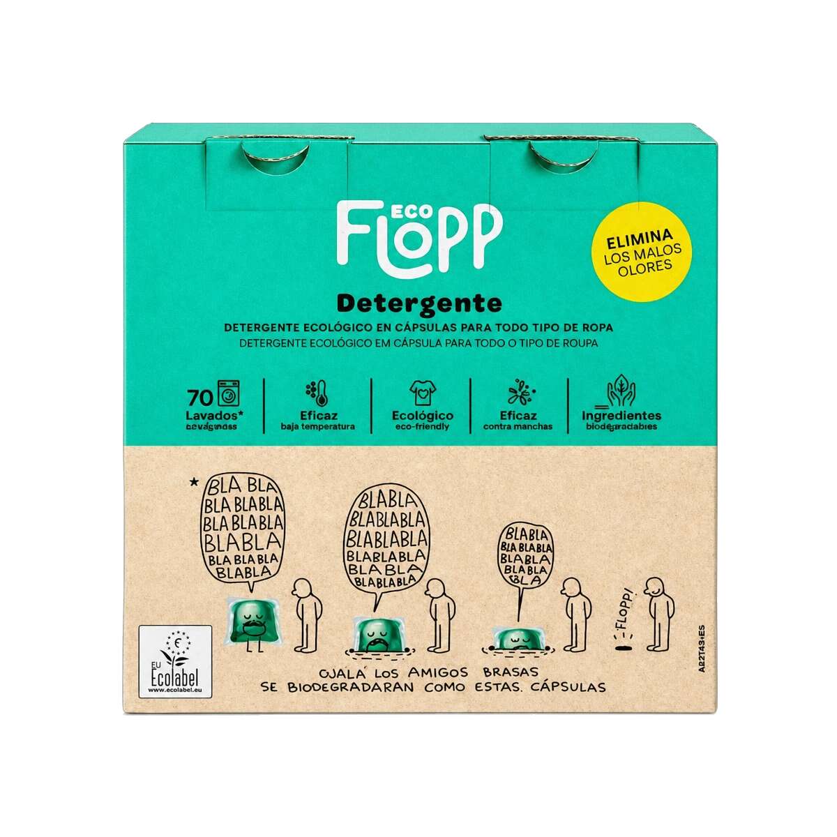 Detergente para la Ropa - 70 Cápsulas