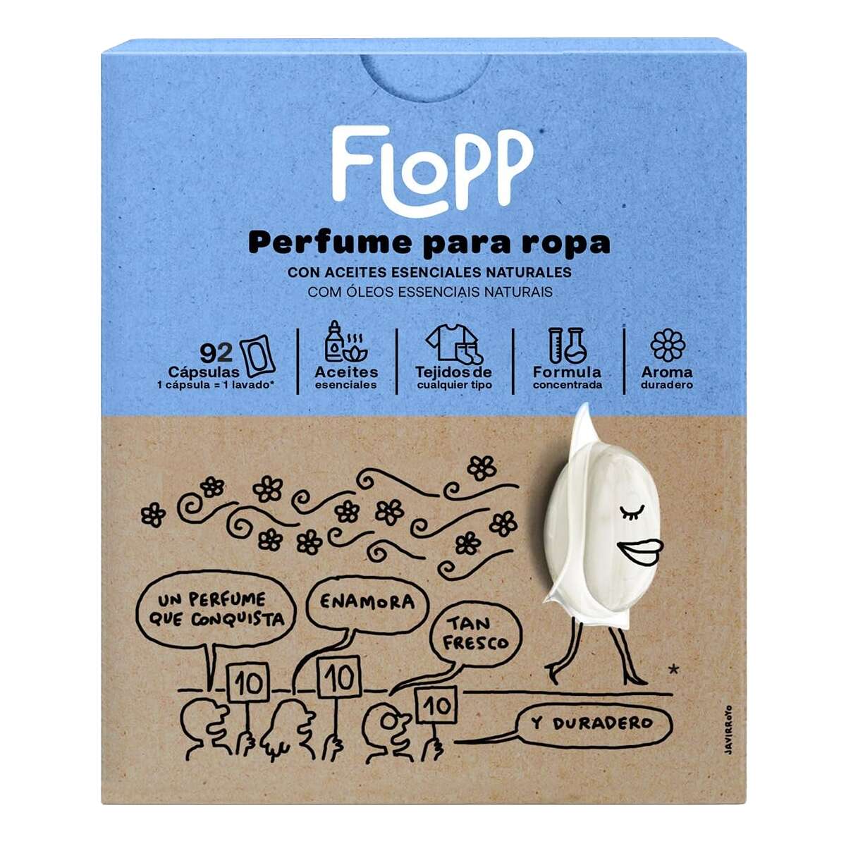 Perfume para la Ropa - 92 Cápsulas