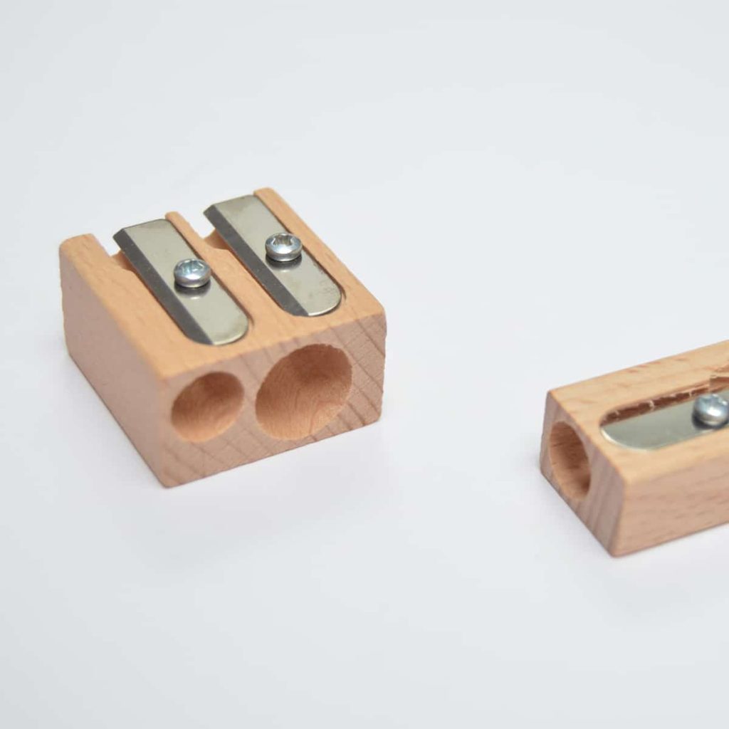 Sacapuntas de madera