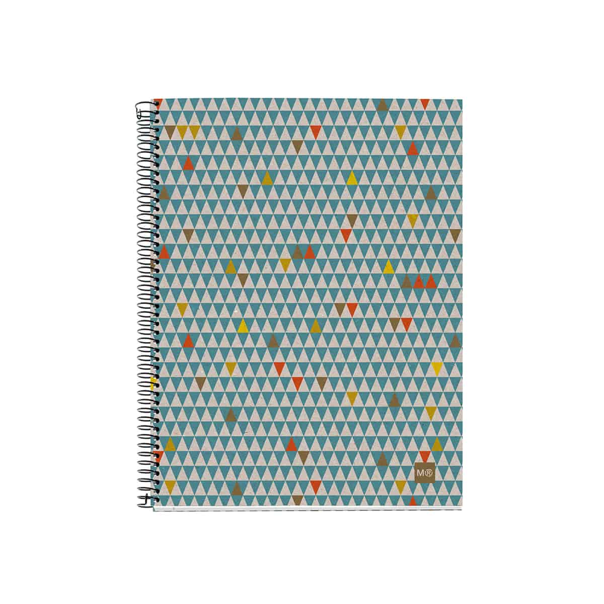 cuaderno hojas recicladas