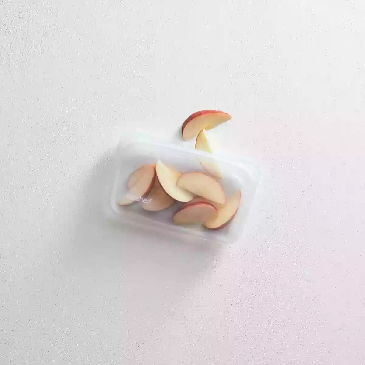 Stasher tamaño pequeño transparente
