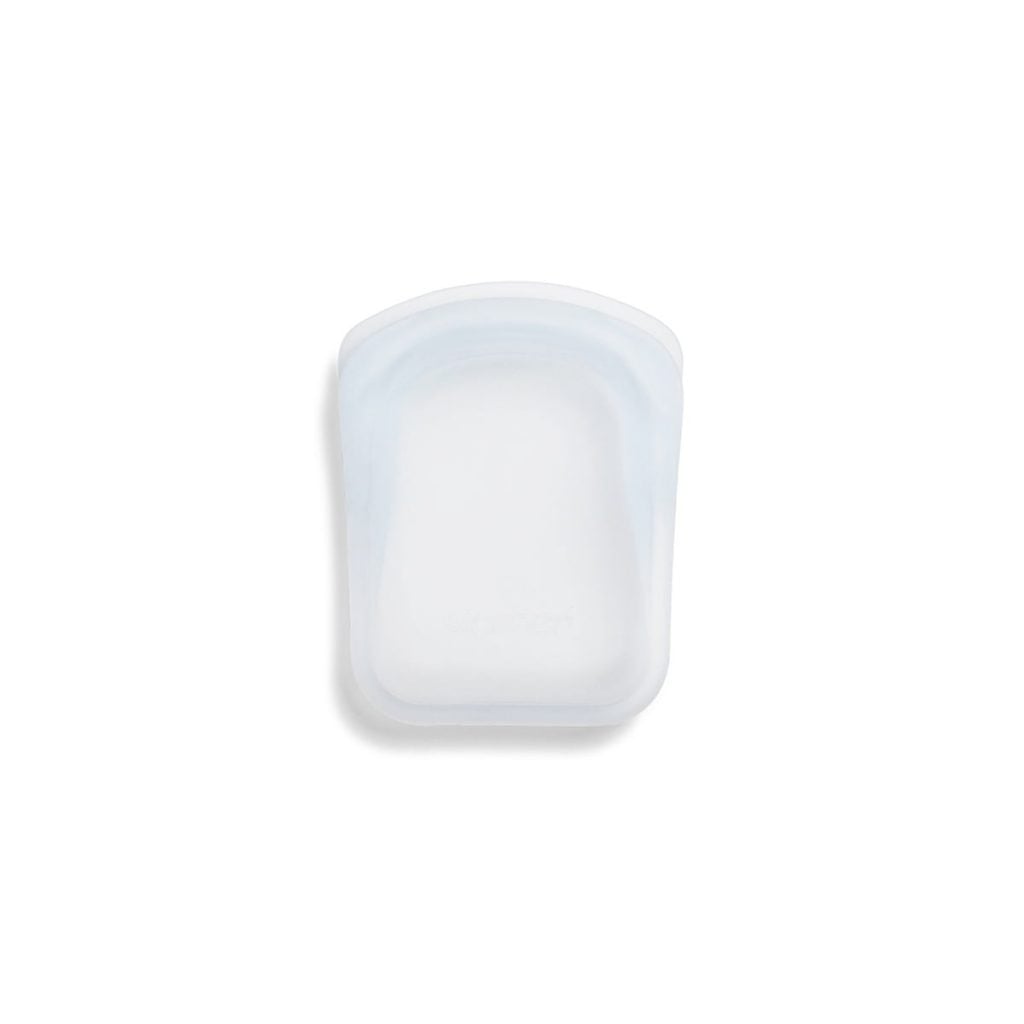 Bolsa de silicona platinum Stasher pocket transparente
