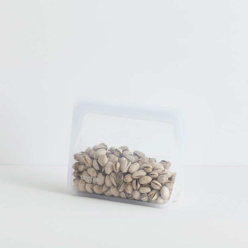bolsa de silicona Stasher stand up pequeña