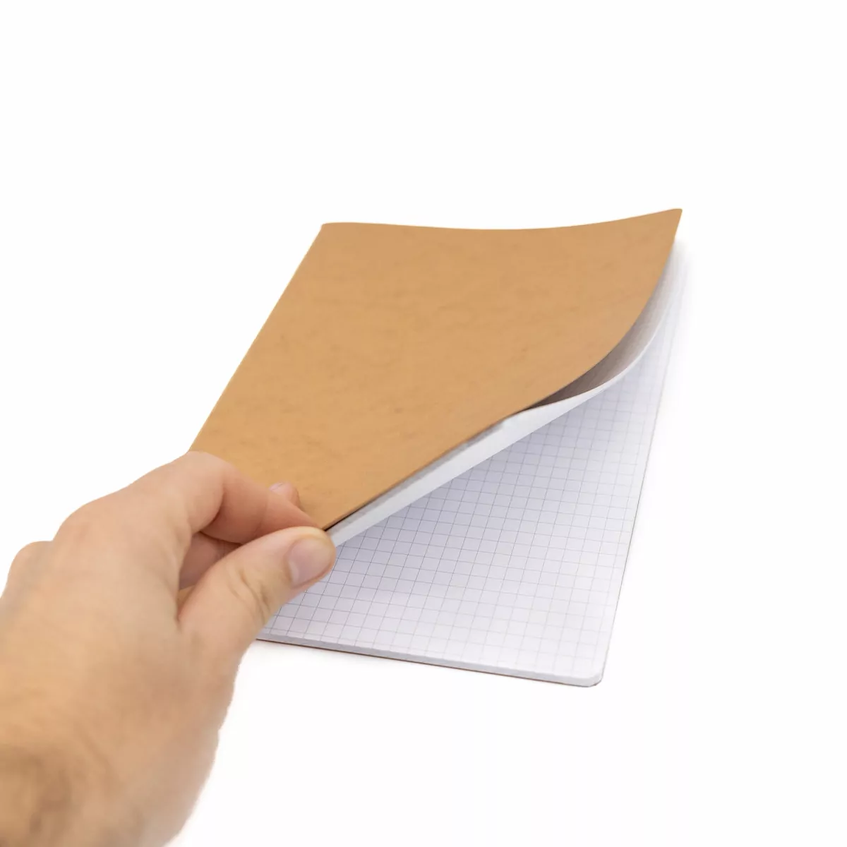 Libreta papel reciclado detalle