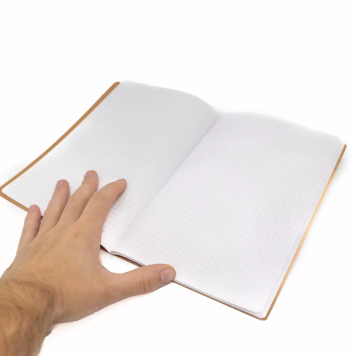 Libreta papel reciclado interior
