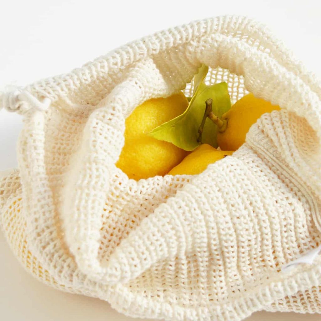 Bolsa de malla para fruta y verdura
