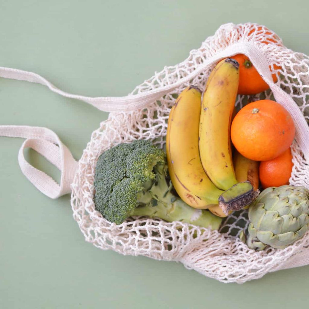 bolsa comprar fruta
