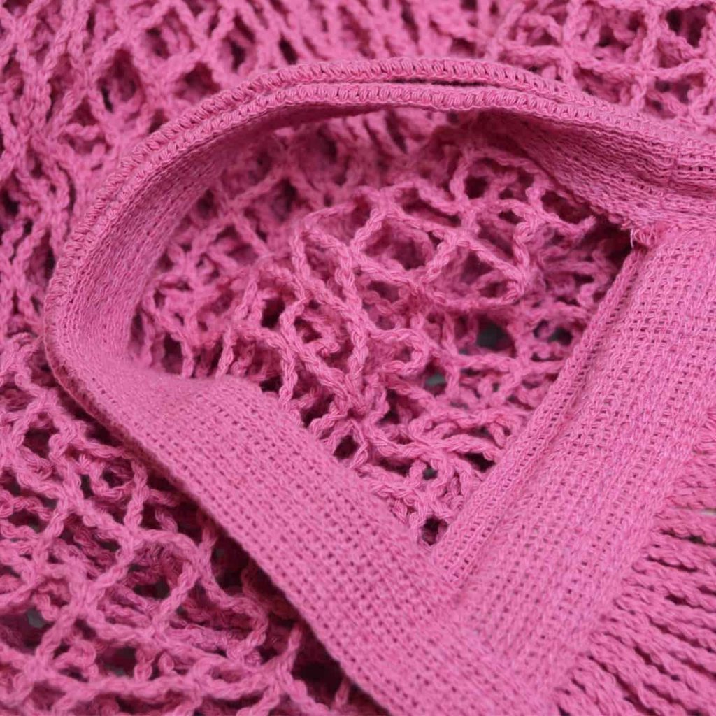 bolsa rosa asa corta