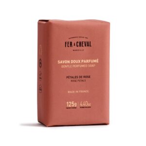 Pastilla de Jabón de Marsella Perfumada – Pétalos de Rosa