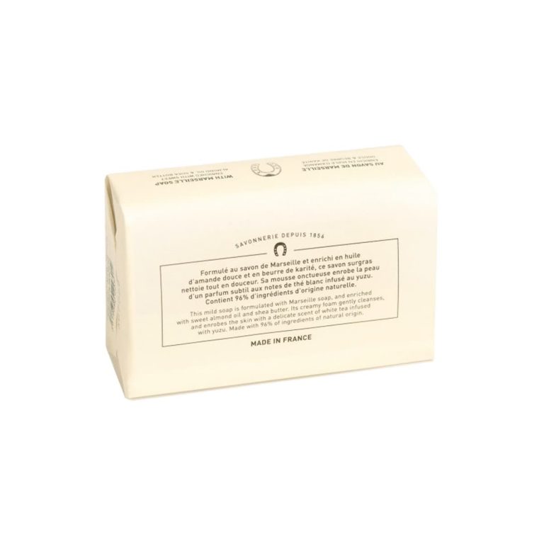 jabón sólido de té blanco y yuzu