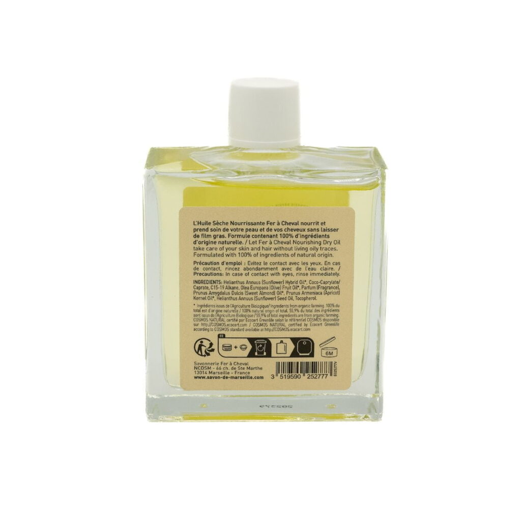 Aceite seco parte trasera