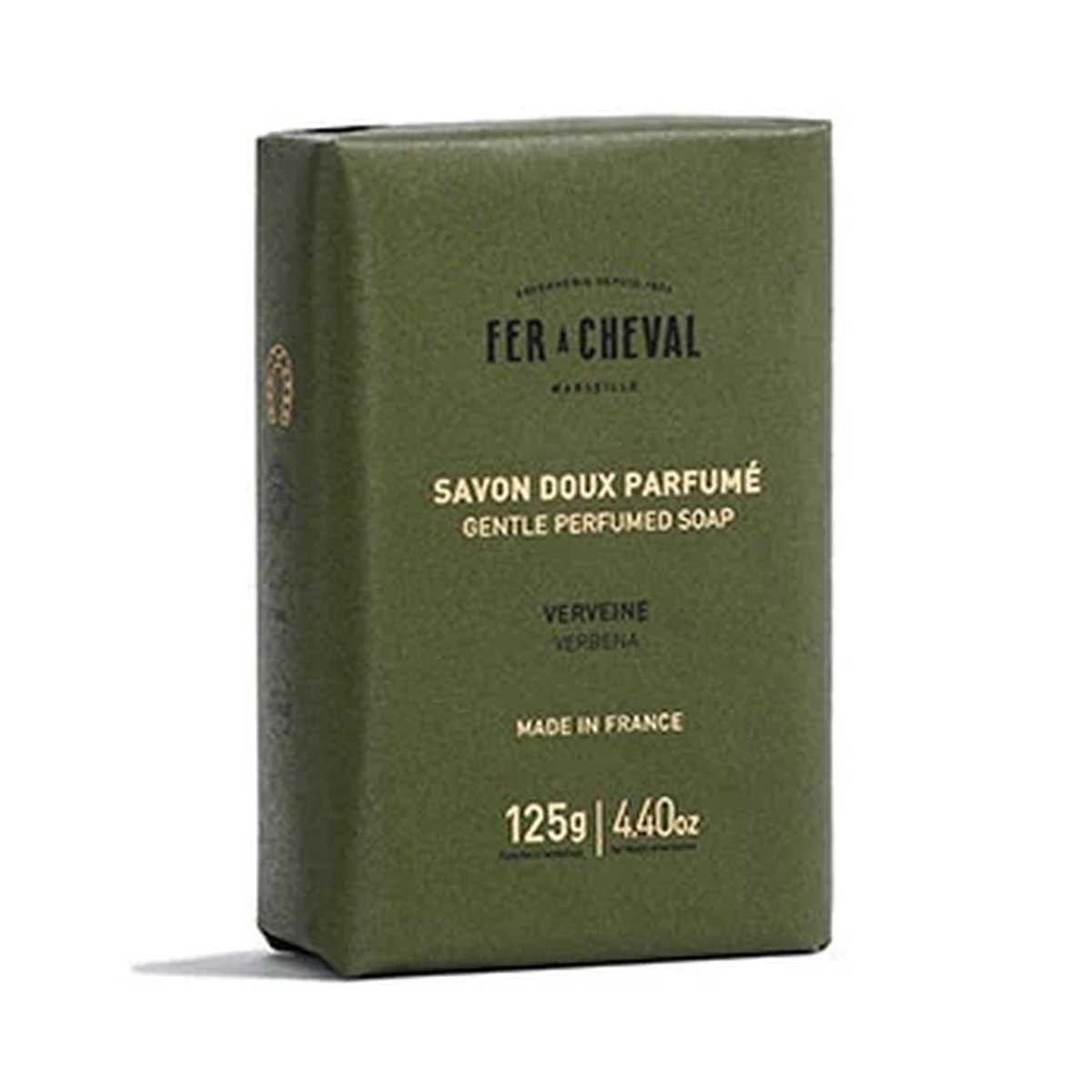 pastilla de jabon de marsella perfumada verbena fer a cheval 125 g