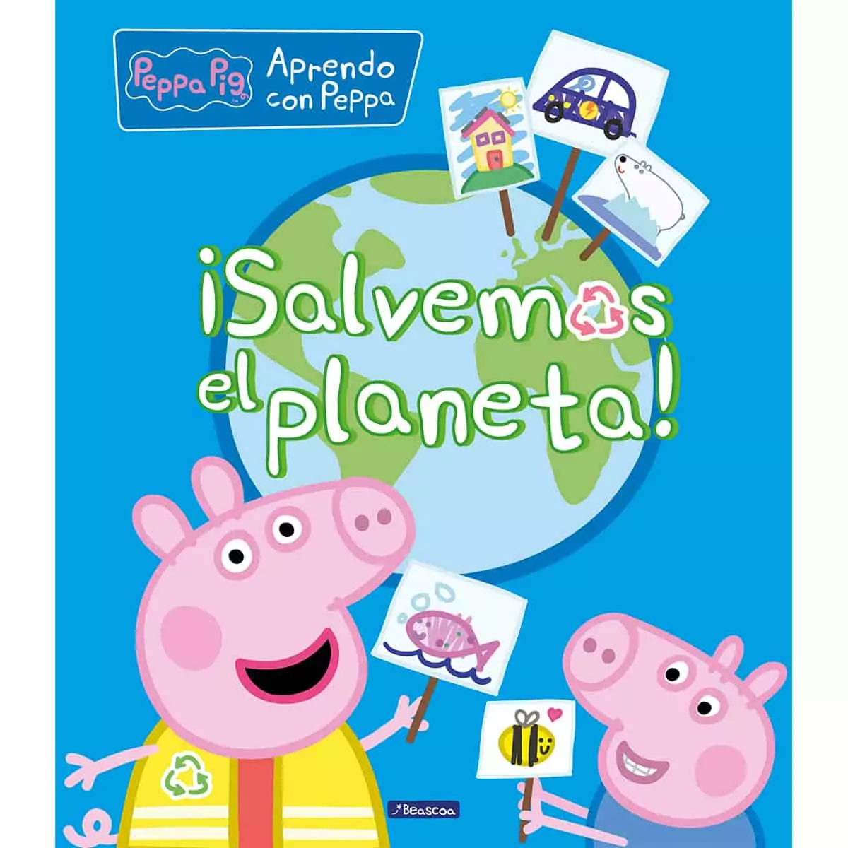 Portada libro ¡Salvemos el planeta!