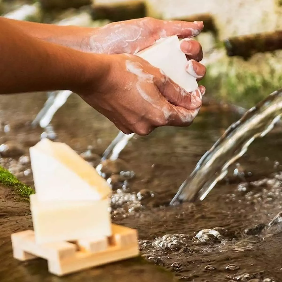 Mousse de jabon para piel sensible sin perfume ecologico