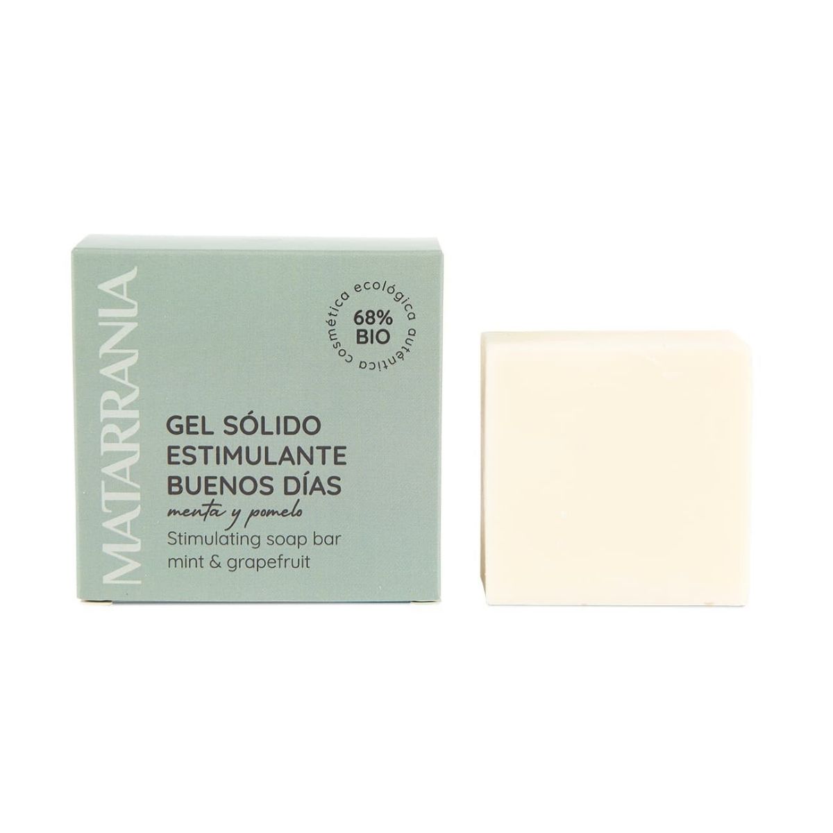 Gel de ducha solido estimulante ecologico