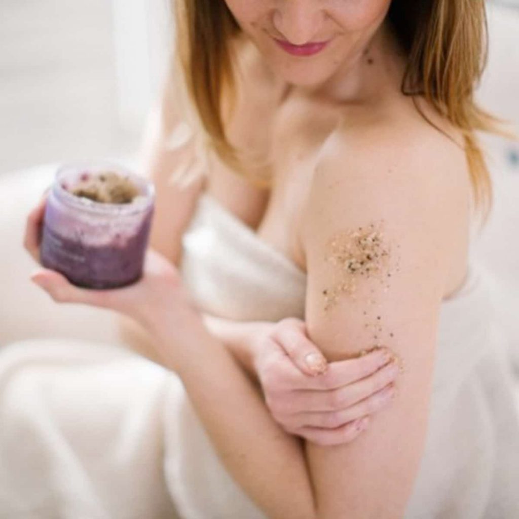 Exfoliante facial y corporal de oliva