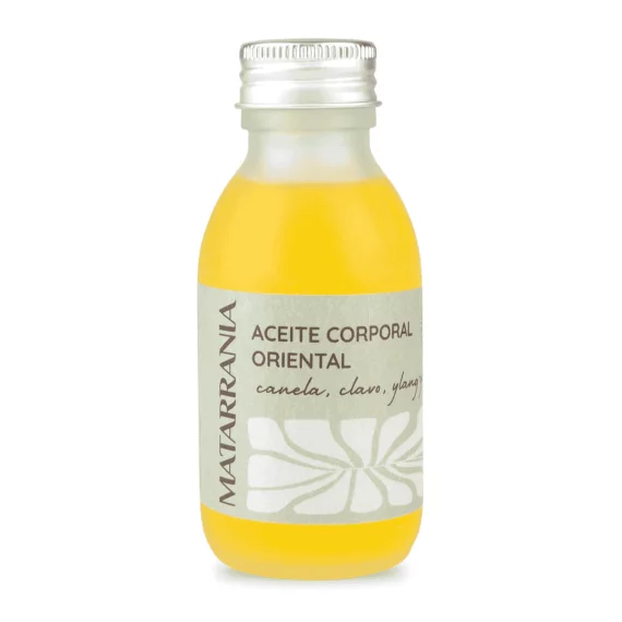 Aceite hidratante corporal de canela y clavo ecológico