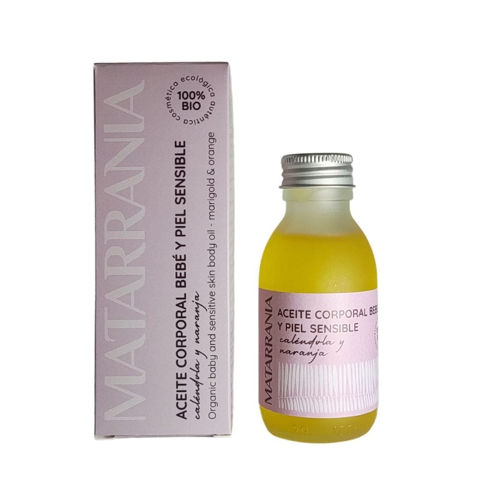 Aceite para bebé y Piel Sensible