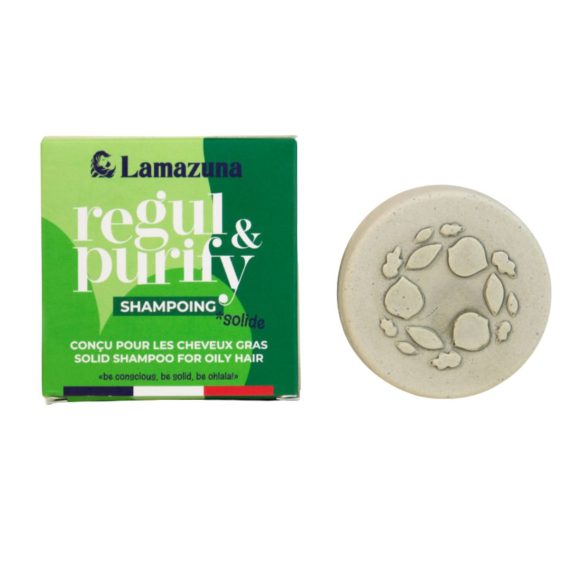 Champú Sólido Cabellos Grasos con Espirulina y Arcilla Verde