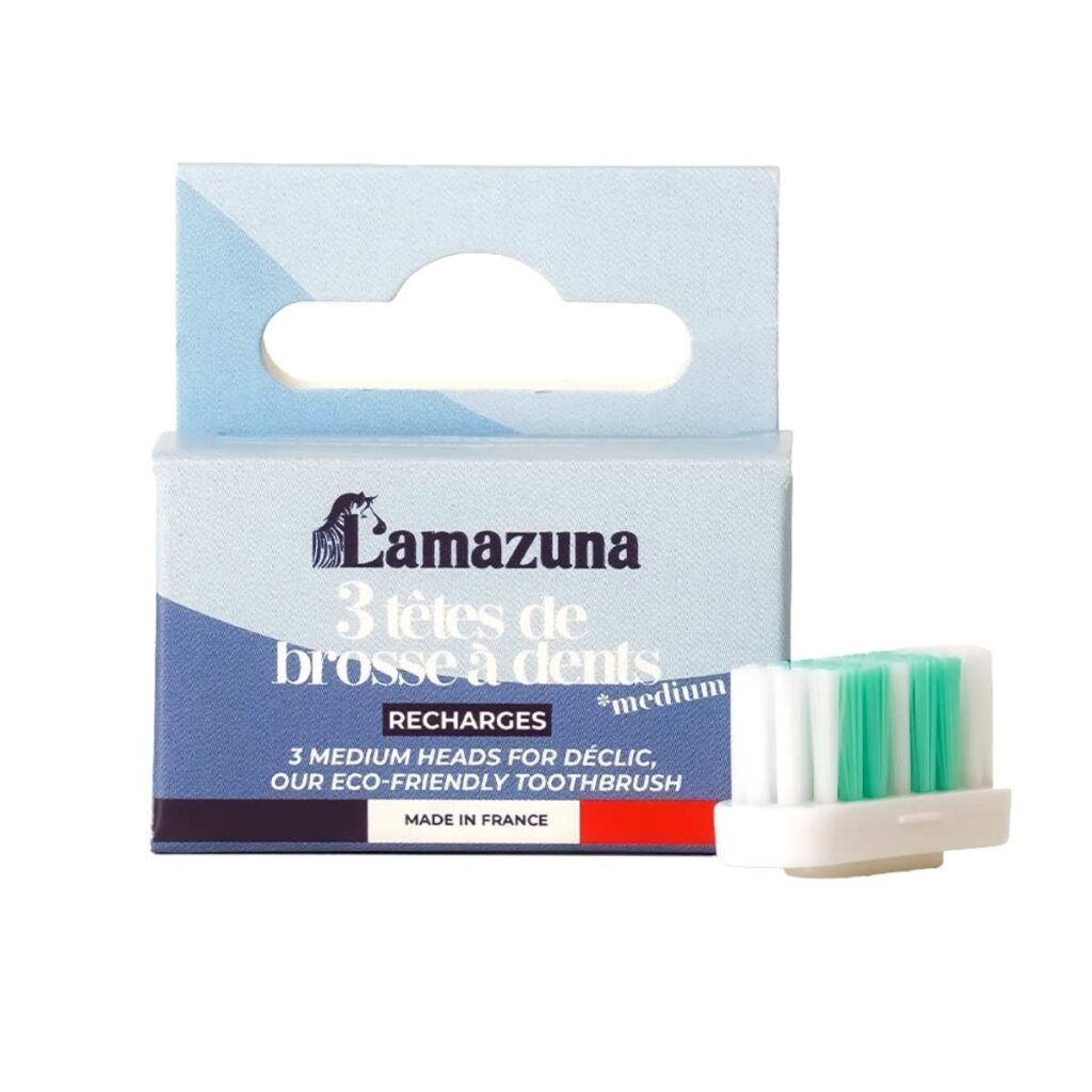 Recambio de 3 Cabezales de Cepillo de Dientes