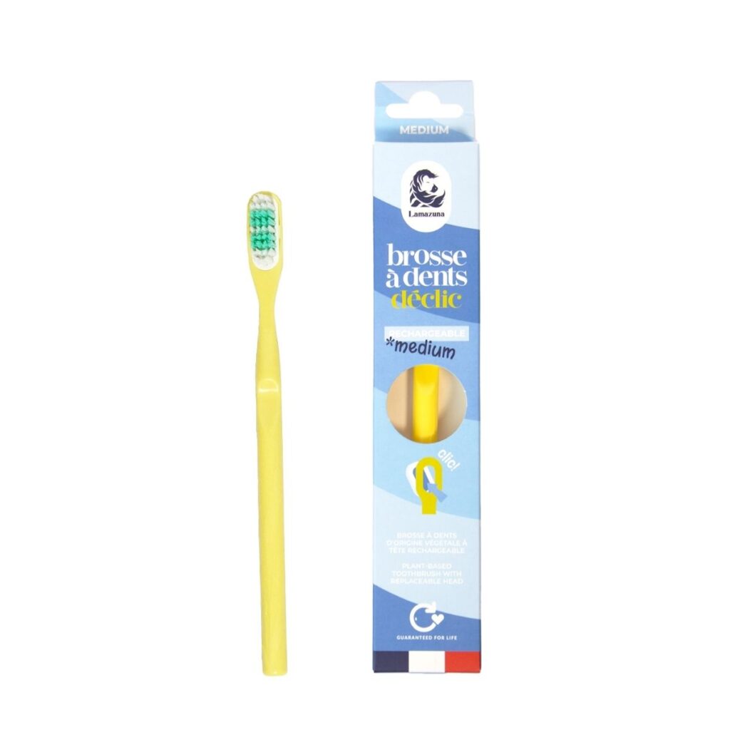 Cepillo de Dientes Lamazuna Color Amarillor