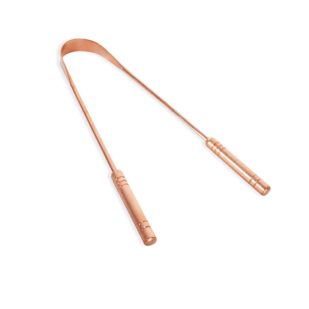 Raspador de lengua ayurveda